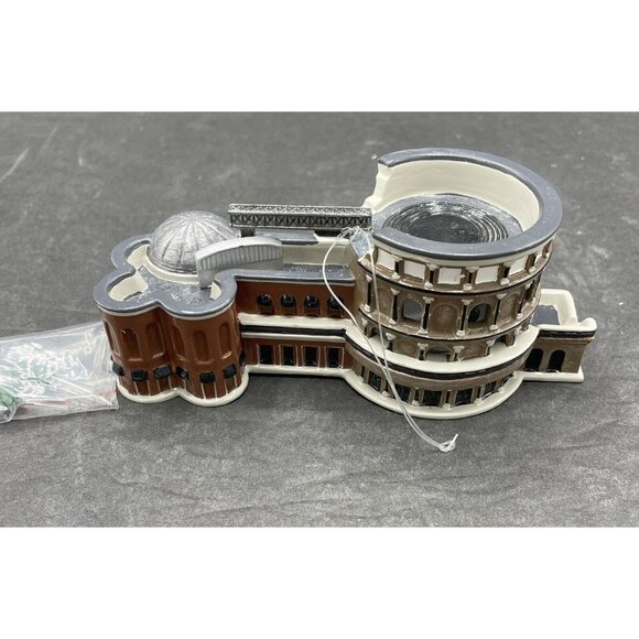 Vintage Dept 56 Hard Rock Cafe Orlando Ornament Lighted  Snow Village boxed - Picture 6 of 11